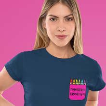 Load image into Gallery viewer, Crayon Pocket Teacher T-Shirt
