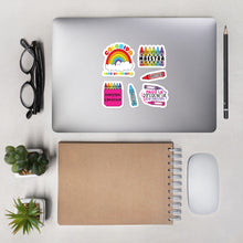 Load image into Gallery viewer, Crayon Teacher Stickers