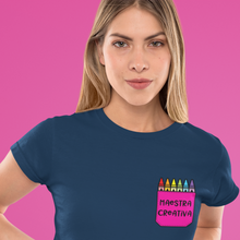 Load image into Gallery viewer, Crayon Pocket Teacher T-Shirt
