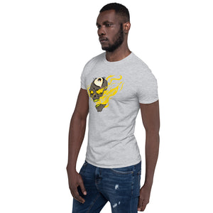 Fire Skull Eye Unisex T-Shirt