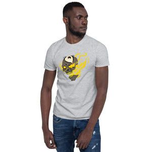 Fire Skull Eye Unisex T-Shirt