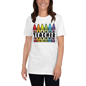 Teacher Crayon T-Shirt