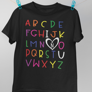 ABC Spanish Teacher T-Shirt Camisa